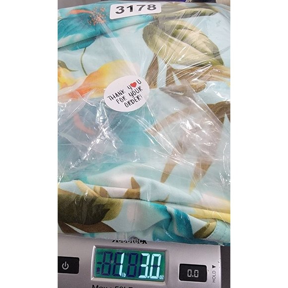 Carribean Joe Womens Multicolor Floral‎ Long Sleeve Button Up Jacket Size 2X - Picture 8 of 8